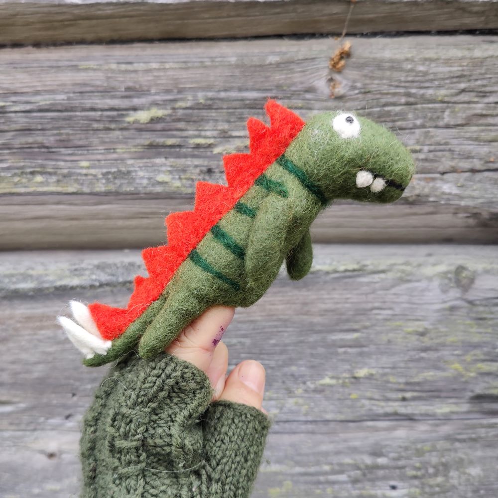 dinosaurus sorminukke