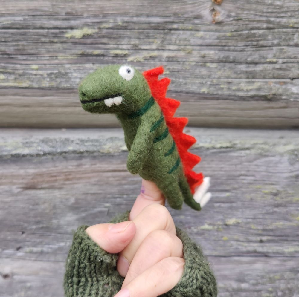 dinosaurus sorminukke