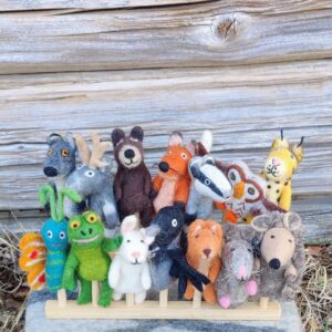 Babadum metsäneläin sorminukkesetti