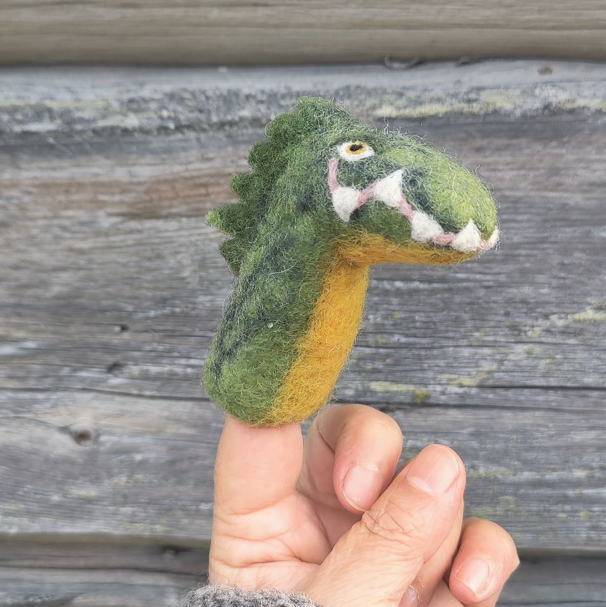 “Villieläimet” 7 sorminuken setti: krokotiili