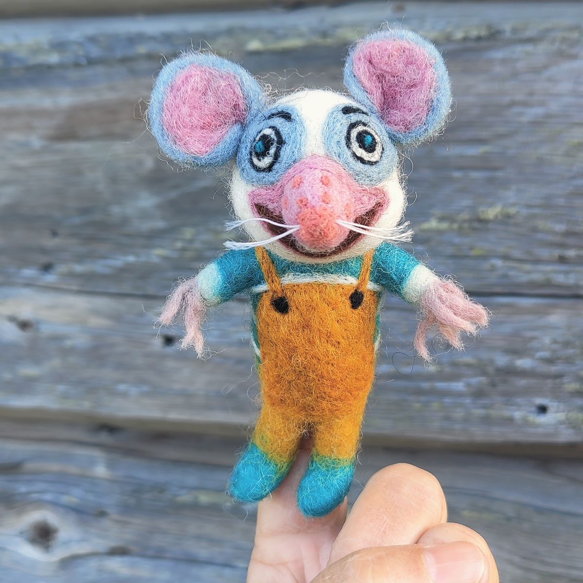 Aamos-hirvi, Ulla-ilves tai Papu-hiiri sorminukke - Image 3