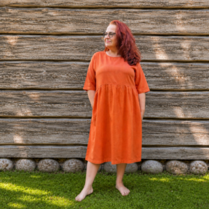 Burnt orange Shanta taskumekko