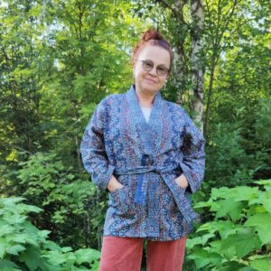 Intialainen kimonotakki