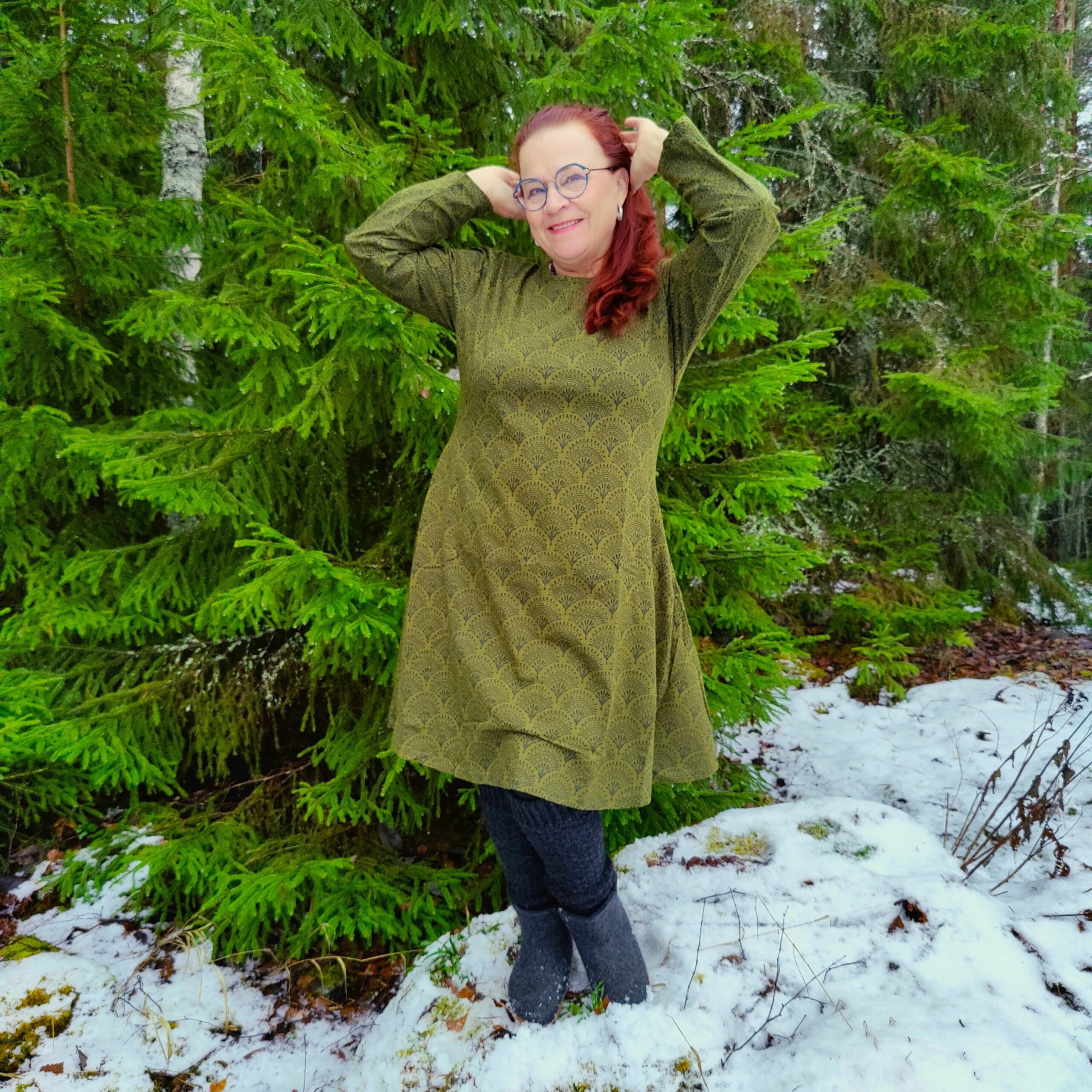 Taskumekko/tunika Apsara 2 väriä - Image 4