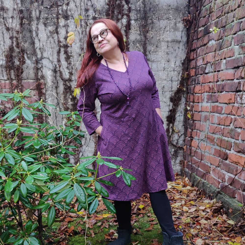 Darsana taskumekko violetti