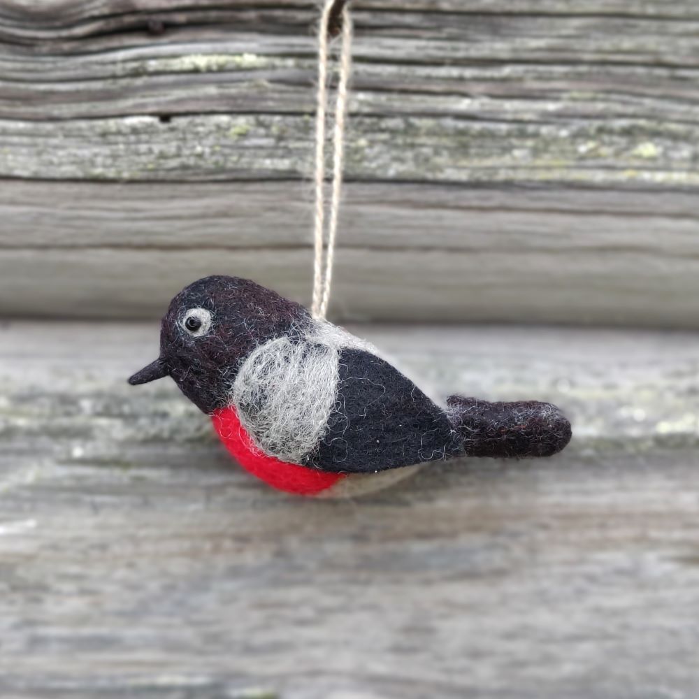 Punatulkku-huopakoriste