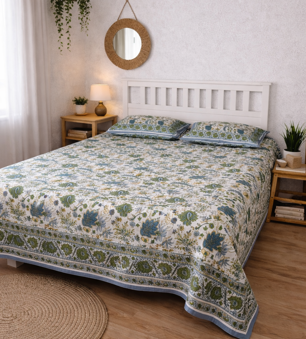 intialainen lakanasetti